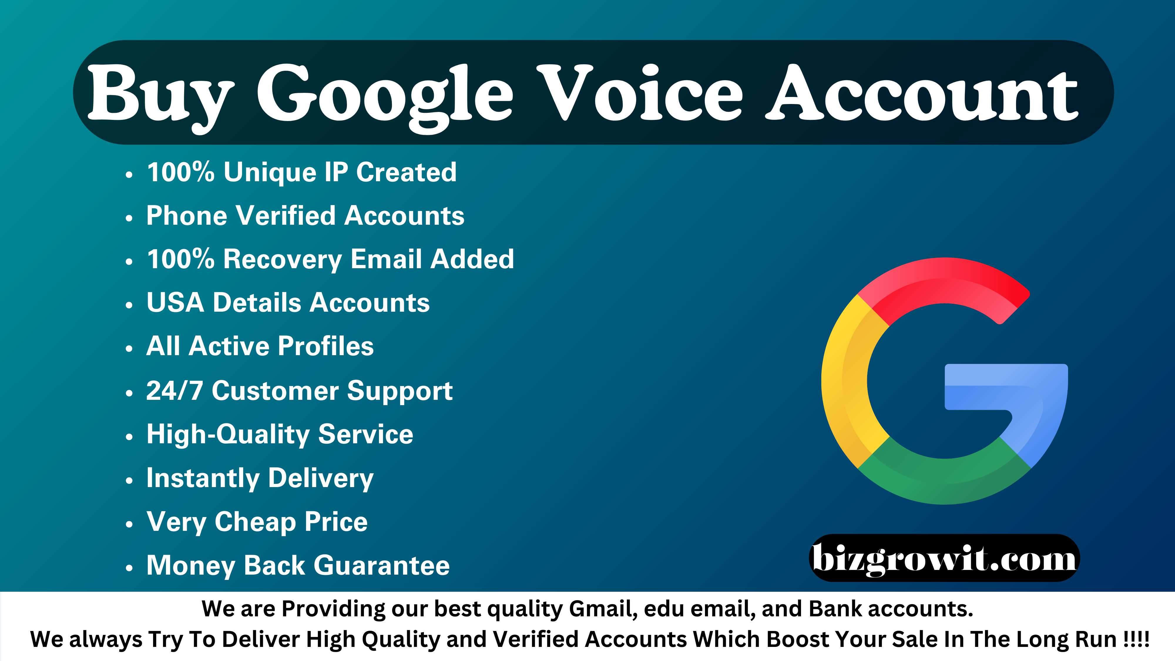 Buy Google Voice Accounts