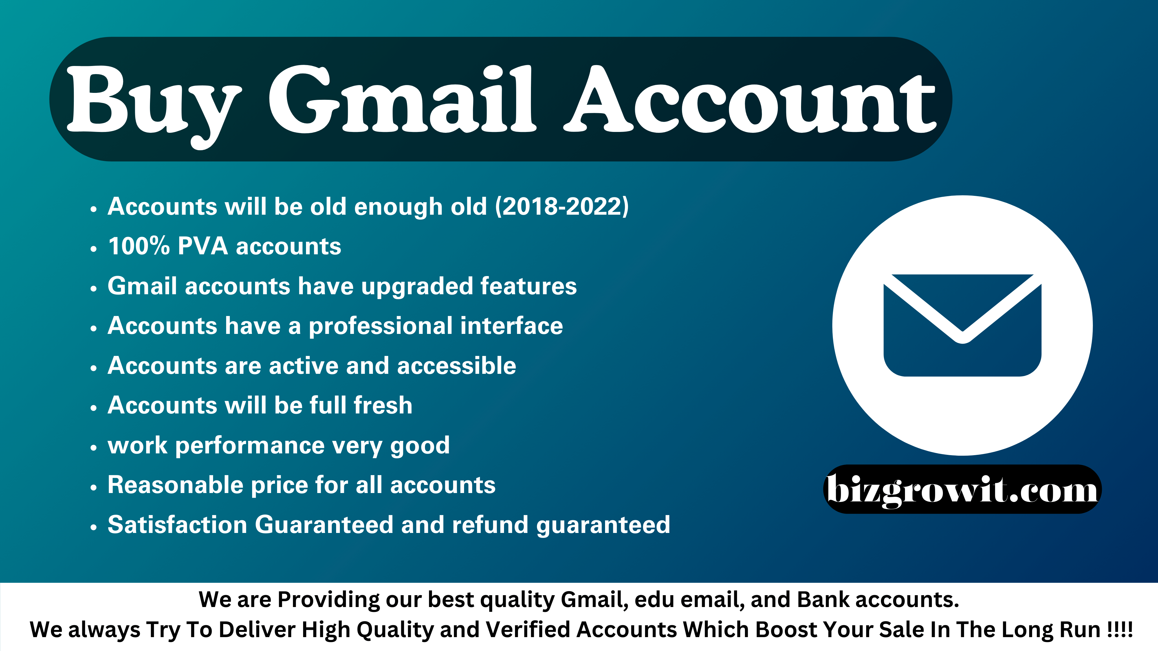 Buy Old Gmail Accounts