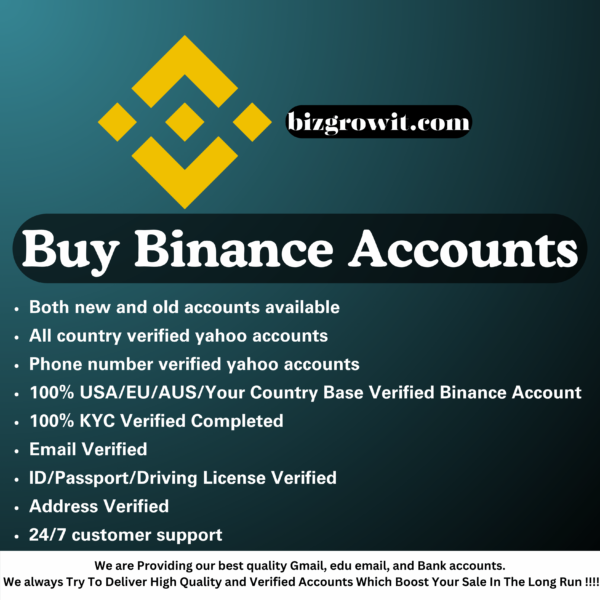 Buy Verified Binance Account