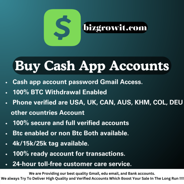 buy verified cash app accounts