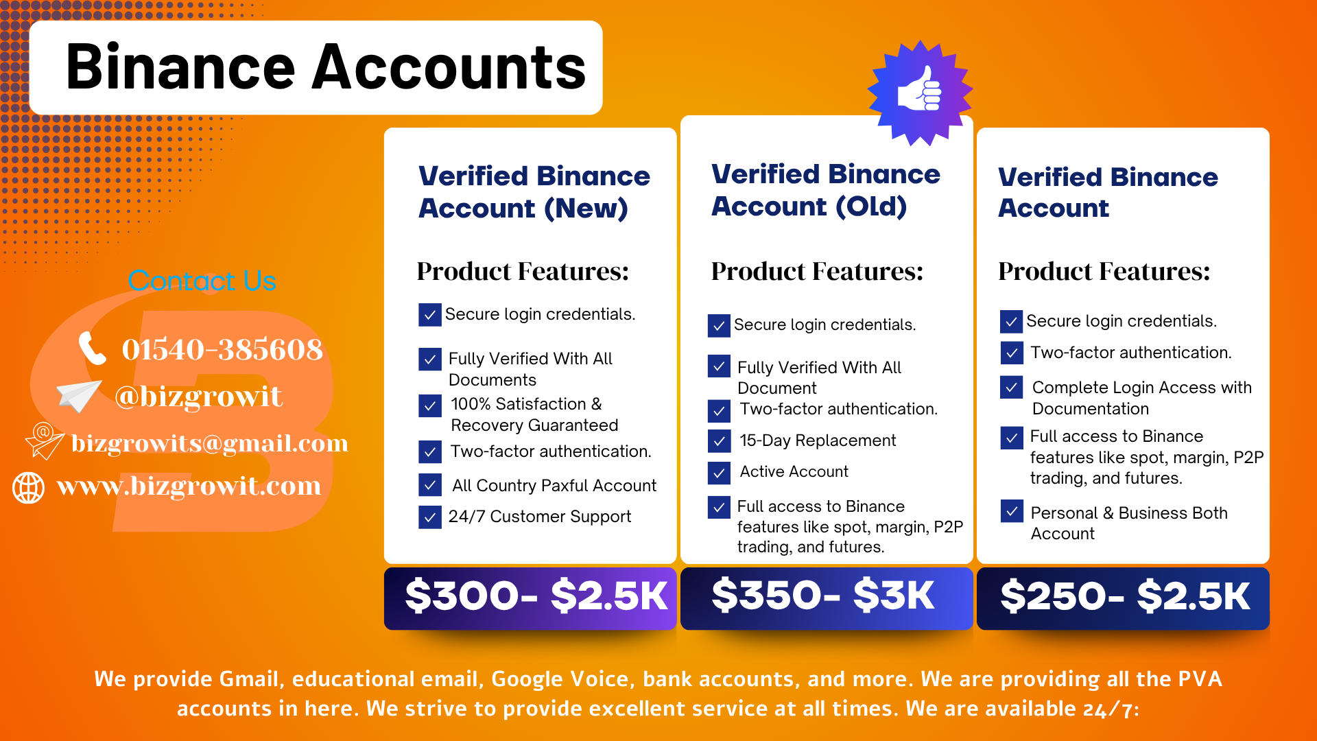 Buy Verified Binance Accounts